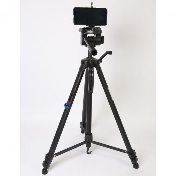 Weifeng 170cm Pro Plus 3570 Tripod Canon Nikon DSLR Cep Telefonu - 10