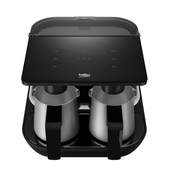 Beko TKM 8961 S Keyf Siyah Çelik İkili Türk Kahve Makinesi - 4