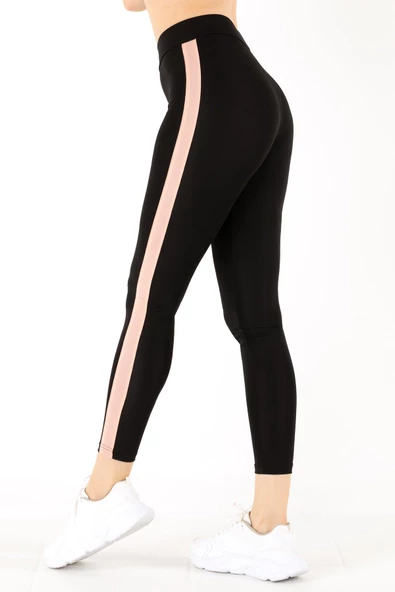 DoReMi Active Sportive Kalın Çizgili Tayt-866 - 5