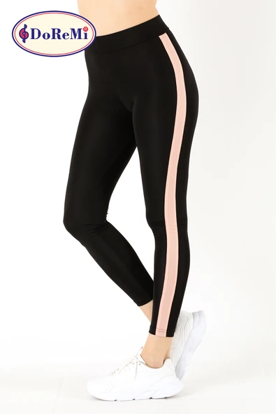 DoReMi Active Sportive Kalın Çizgili Tayt-866 - Resim 8