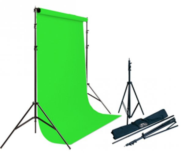 Deyatech Full Set (Yeşil Fon+Stand+Softbox Set) - 3