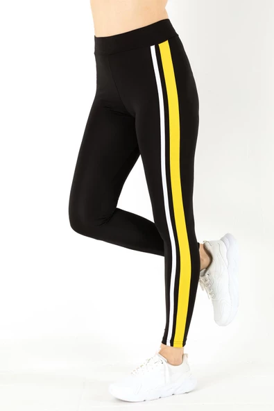 DoReMi Active Sportive Çift Çizgili Tayt-876 - 4