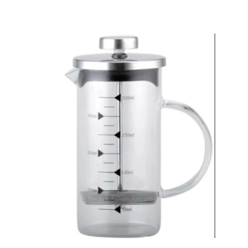 350 ml Cam French Press Kahve Demleme Makinesi