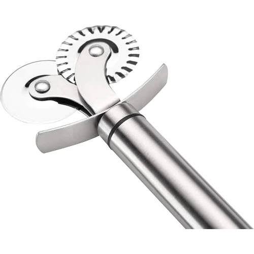 Çift Başlıklı Pizza Hamur Bıçağı - 4