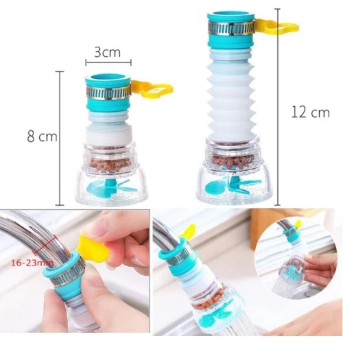 Oynar Başlıklı  Pervaneli Taşlı Musluk Başlığı - 2