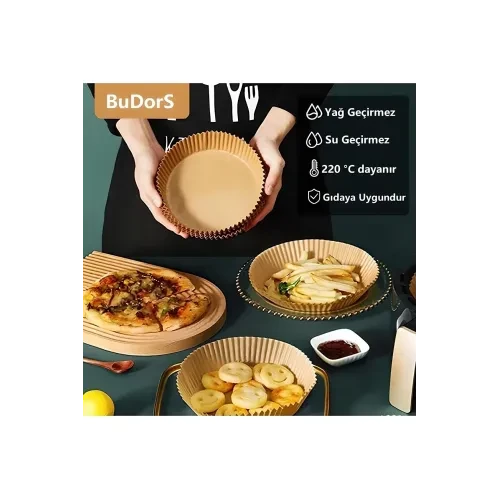 Fritöz Pişirme Kağıdı 50 Adet - 2