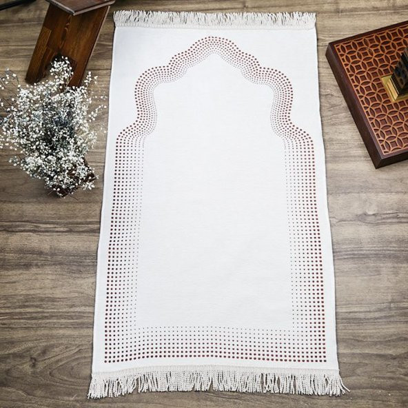 Seccade Zümra Krem  65x115 cm - 430 gr - 1