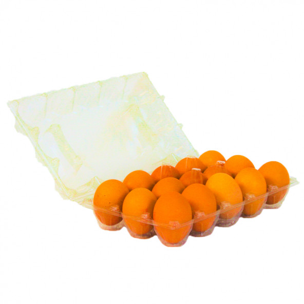 15 Lİ PLASTİK KAPAKLI YUMURTA VİYOLÜ - Resim 3