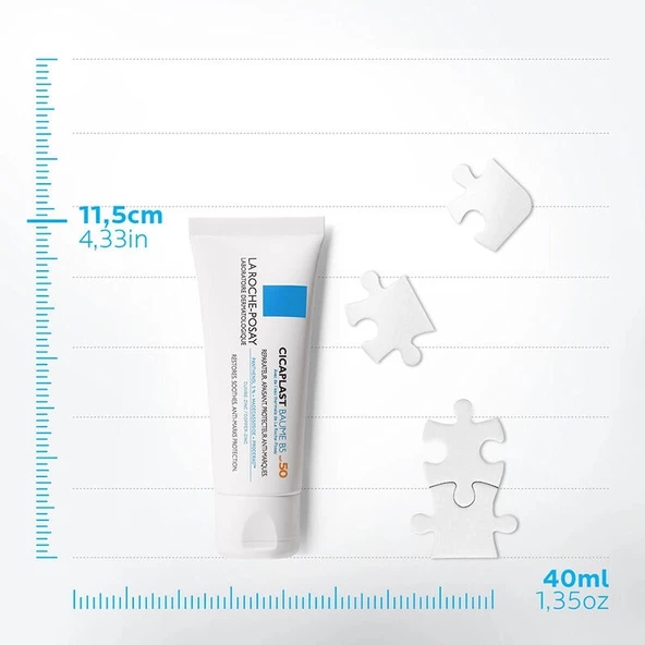 La Roche Posay Cicaplast Baume B5 SPF50+ Yatıştırıcı Ve Onarıcı Bakım Kremi 40 ml - 4