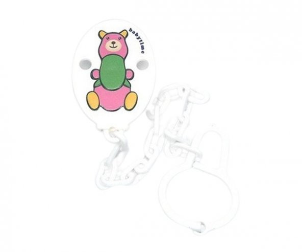 Baby Time BT197 Kabartma Desenli Emzik Askısı - Ayı