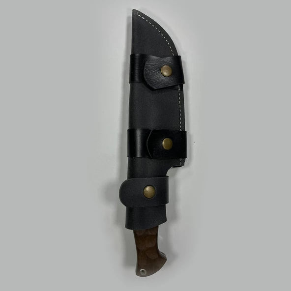 YekOutdoor El Yapımı Deri Kılıflı Kamp Bıçağı - 4