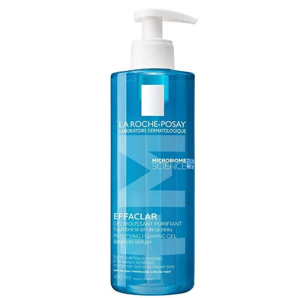 La Roche Posay Effaclar Jel Yağlı Ve Akneye Eğilimli Ciltler için Yüz Temizleme Jeli 400 ml - 2