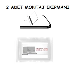 Xiaomi REDMİ NOTE 8 - TİKNAL - Nano Ekran Koruyucu Ultra İNCE Esnek MAT Şeffaf - 3