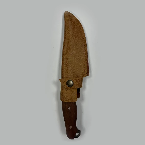 YekOutdoor El Yapımı Deri Kılıflı Outdoor Bıçak - 4