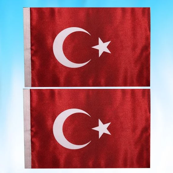 İKİLİ TÜRK BAYRAĞI - 2