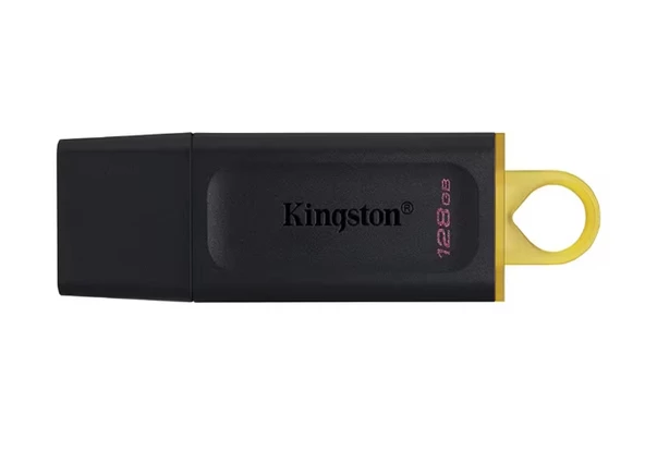 KINGSTON 128 GB USB3,2 BELLEK DTX/128GB SİYAH-SARI