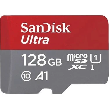 SanDisk Ultra 128 GB 140MB/s microSDXC UHS-I Hafıza Kartı