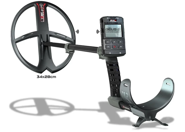 XP DEUS 2  Metal Dedektör - Ana Kontrol Ünitesi ve 34x28cm FMF Başlık İle