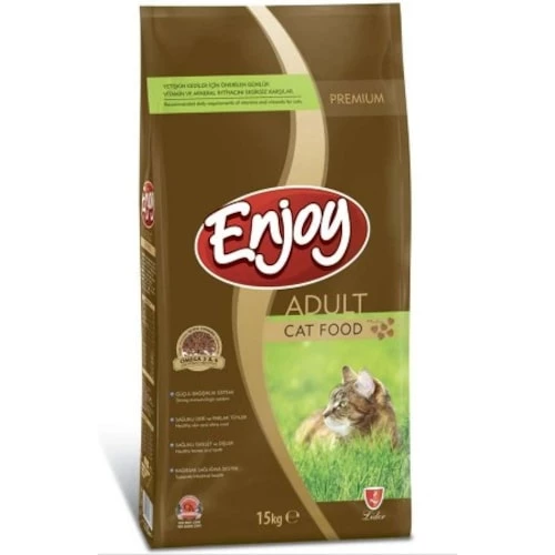 Enjoy Cat Food Tavuklu Yetişkin Kedi Maması 15 KG