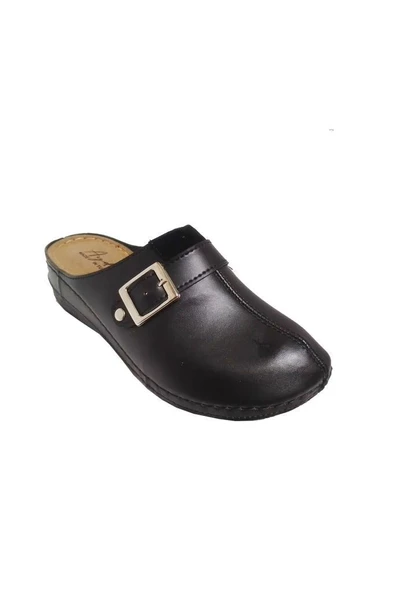 Ayfer 711-24 Deri Anatomik Sabo Kadın Terlik