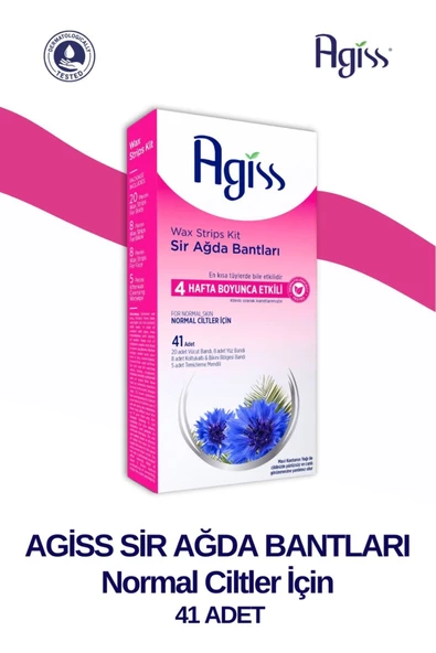 Agiss Sir Ağda Bandı Normal Cilt 41'li