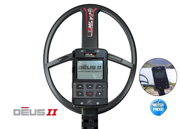 XP DEUS 2 Metal Dedektör - Ana Kontrol Ünitesi ve 34x28cm FMF Başlık İle - 2