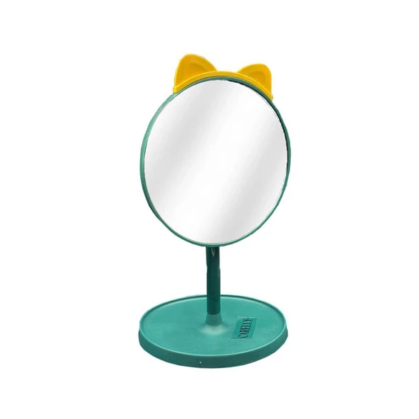Carelly CR-0879 Ayaklı Masa Aynası + Tarak-Yeşil - 3