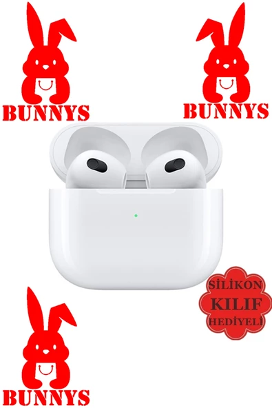 Airpods 3 Nesil Samsung Galaxy Z Flip Uyumlu Bluetooth Kulaklık KILIF HEDİYELİ - 5