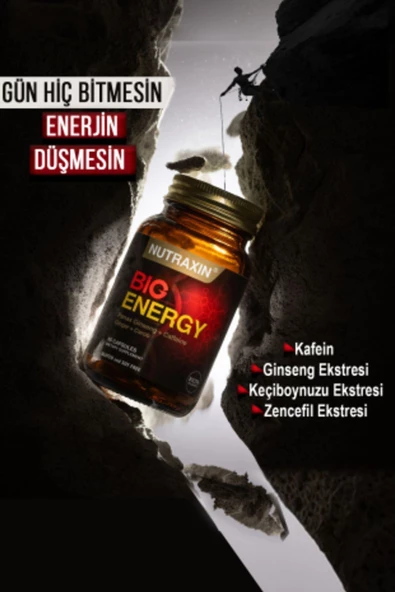 Nutraxin Big Energy - Vitamin Takviyesi 60 Tablet - 2