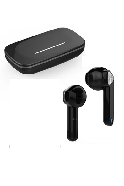 Huawei P30 Lite Uyumlu Kızaklı Kablosuz Bluetooth Kulaklık - Resim 3