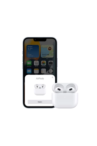 Huawei P30 Uyumlu Airpods 3 Nesil Bluetooth Kulaklık KILIF HEDİYELİ - Resim 4
