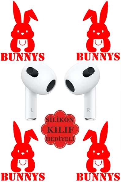 Poco X4 Pro Uyumlu Airpods 3 Nesil Bluetooth Kulaklık KILIF HEDİYELİ - Resim 3