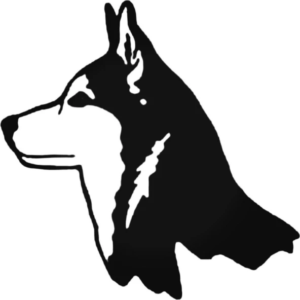Wolf Sticker 20 x 20 cm