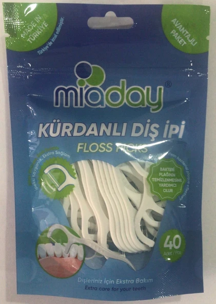 Miaday Kürdanlı Diş İpi 40'lı