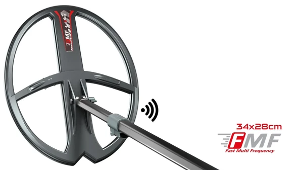 XP DEUS 2 WS6 MASTER Metal Dedektör - WS6 Kablosuz Kulaklık 34x28cm FMF Başlık İle - 4