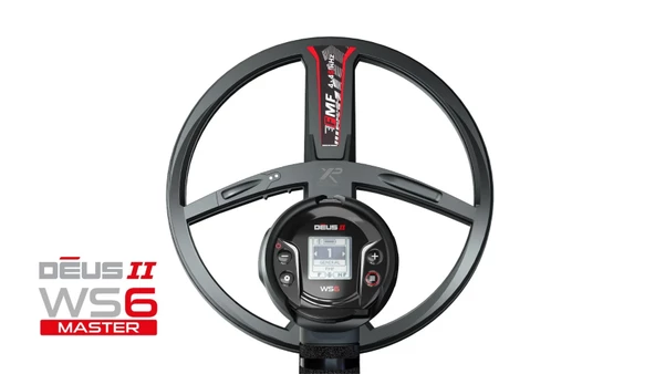 XP DEUS 2 WS6 MASTER Metal Dedektör - WS6 Kablosuz Kulaklık 22cm FMF Başlık ile - 2