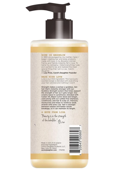 Carol's Daughter Güçlü ve Uzun Saçlar İçin Durulanmayan Saç Kremi 296ML - 2