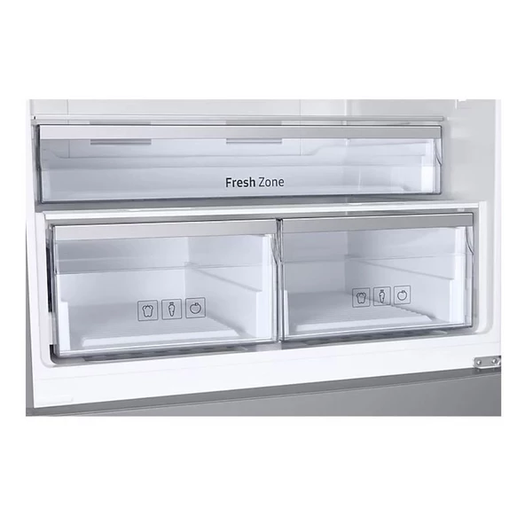 Samsung RB58DS75ESA/TR Kombi No Frost Inox Buzdolabı - Resim 10