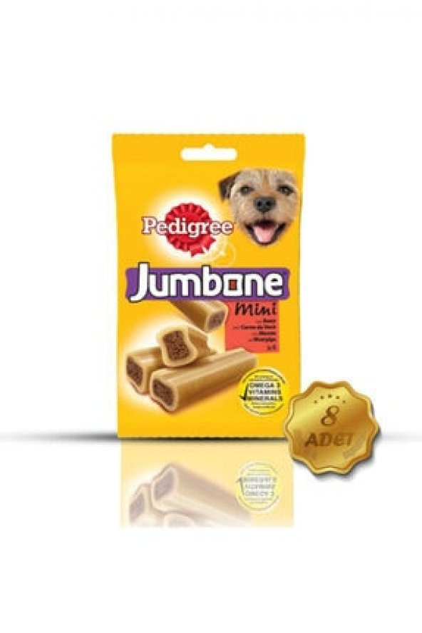 Jumbone Mini Köpek Ödül Maması 160 Gr X 8 Adet