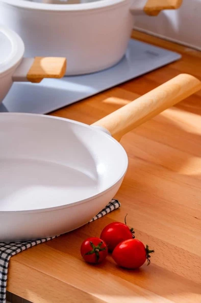 Acar Ultimate Pro 7 Parça Ahşap Saplı Döküm Tencere Seti BFT-06768 - 2