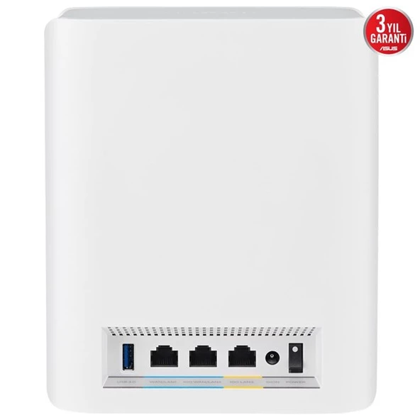 ASUS ZENWIFI BT10 BE18000 MESH ROUTER 2-li paket beyaz - 6