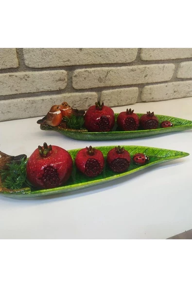 Dekoratif Narlı Tabak - 2