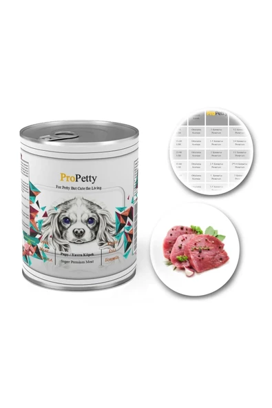 Tahılsız Kuzu Etli Yavru Köpek Konserve Maması 24 x 415 Gr.