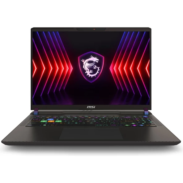 MSI VECTOR 17 HX A14VGG-229TR Intel Core i9 14900HX 32GB 2TB SSD RTX4070 Windows 11 Home 17" QHD+ 240Hz Taşınabilir Bilgisayar