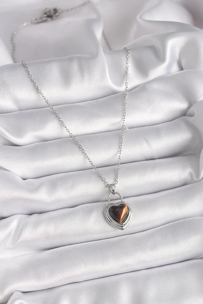 Altın Renk Geometrik Yonca Model Küpe - EBJ241123W28272 - Resim 4