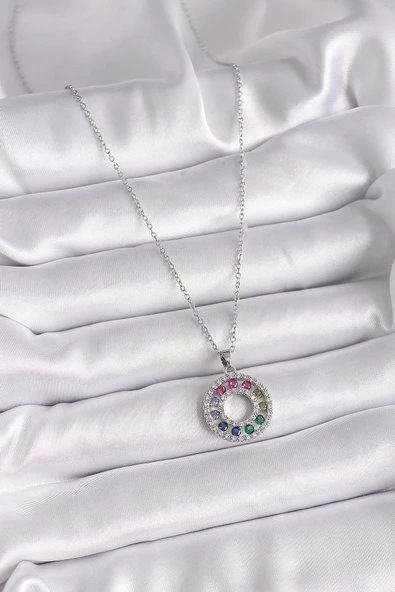 Altın Renk 3lü Görünüm Bombe Model Yarım Halka Küpe - EBJ241123W28266 - Resim 4