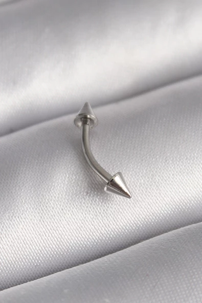Gümüş Renk Çivi Model Piercing - EBJ241123W29515 ürün görseli