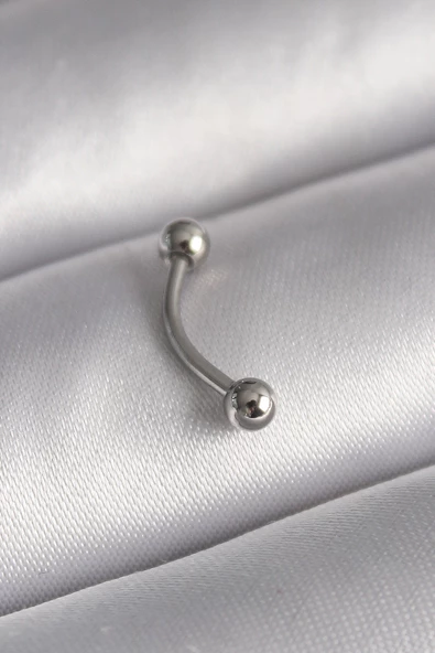 Gümüş Renk Topçuk Model Piercing - EBJ241123W29516 ürün görseli