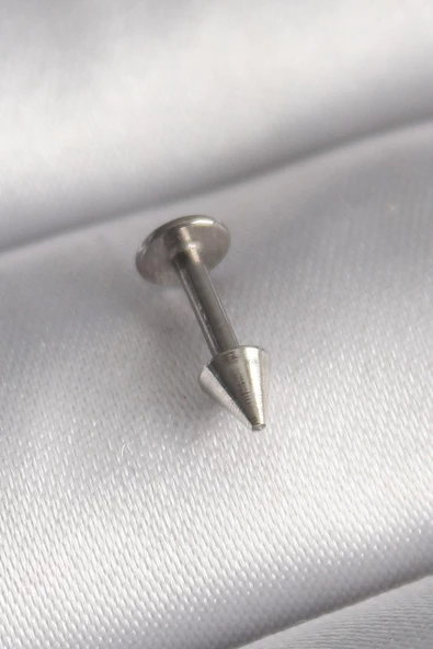 Gümüş Renk Çivi Model Piercing - EBJ241123W29521 ürün görseli