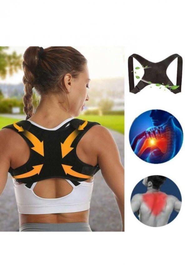 Dik Duruş Korsesi Spor Outdoor Yoga Fitness Kamp Rahat Korse - Resim 5